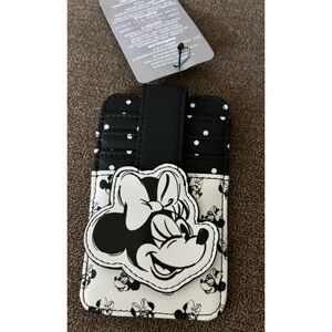 Disney Card Wallet - Minnie Mouse Black and White